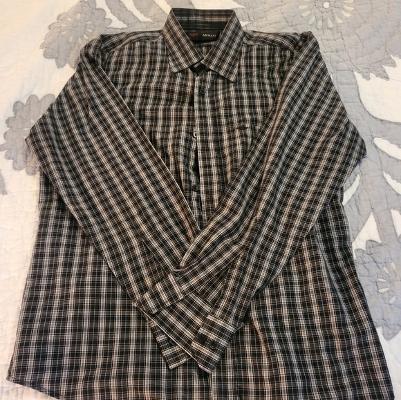 Emporio Armani Plaid Shirt - Picture 1 of 5